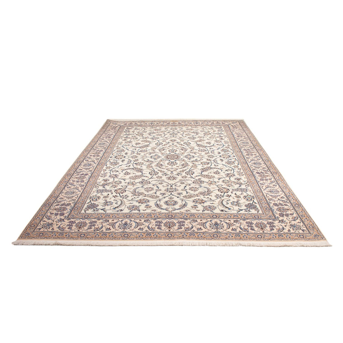 Persisk tæppe - Nain - Premium - 310 x 213 cm - creme