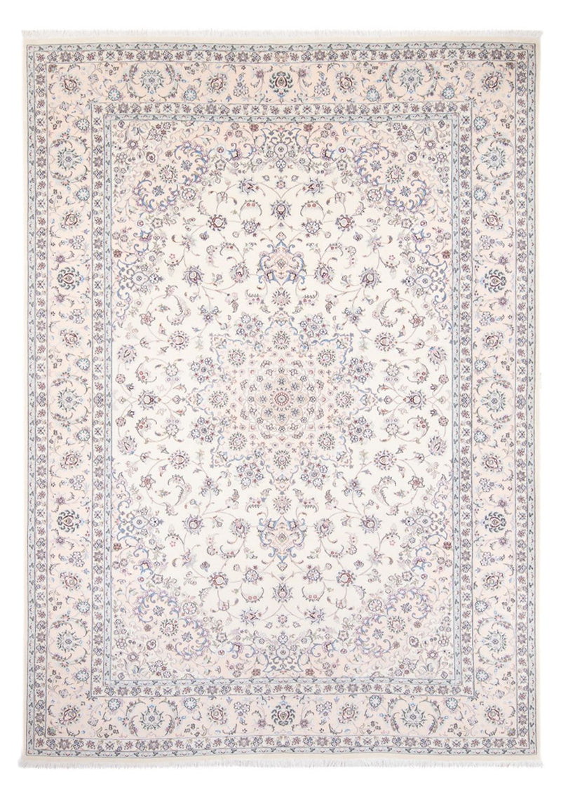 Persisk tæppe - Nain - Premium - 300 x 207 cm - creme