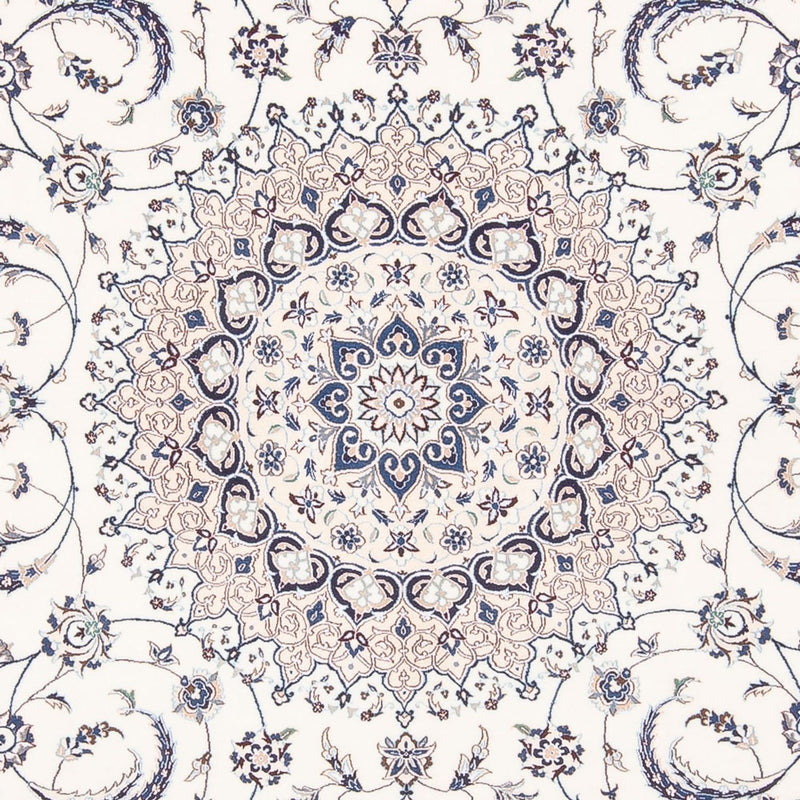 Persisk tæppe - Nain - Premium - 312 x 204 cm - creme