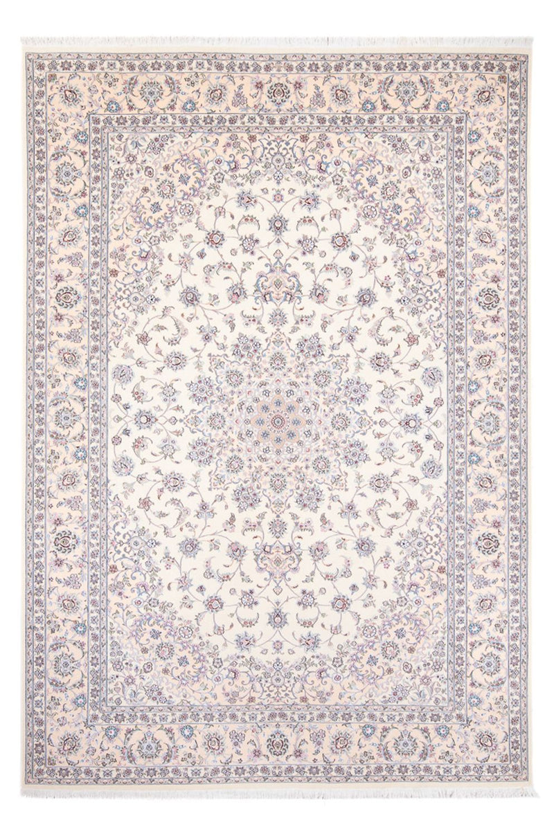Persisk tæppe - Nain - Premium - 302 x 200 cm - creme