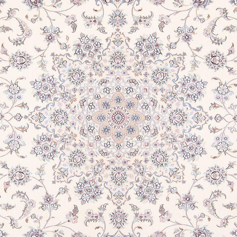 Persisk tæppe - Nain - Premium - 302 x 200 cm - creme
