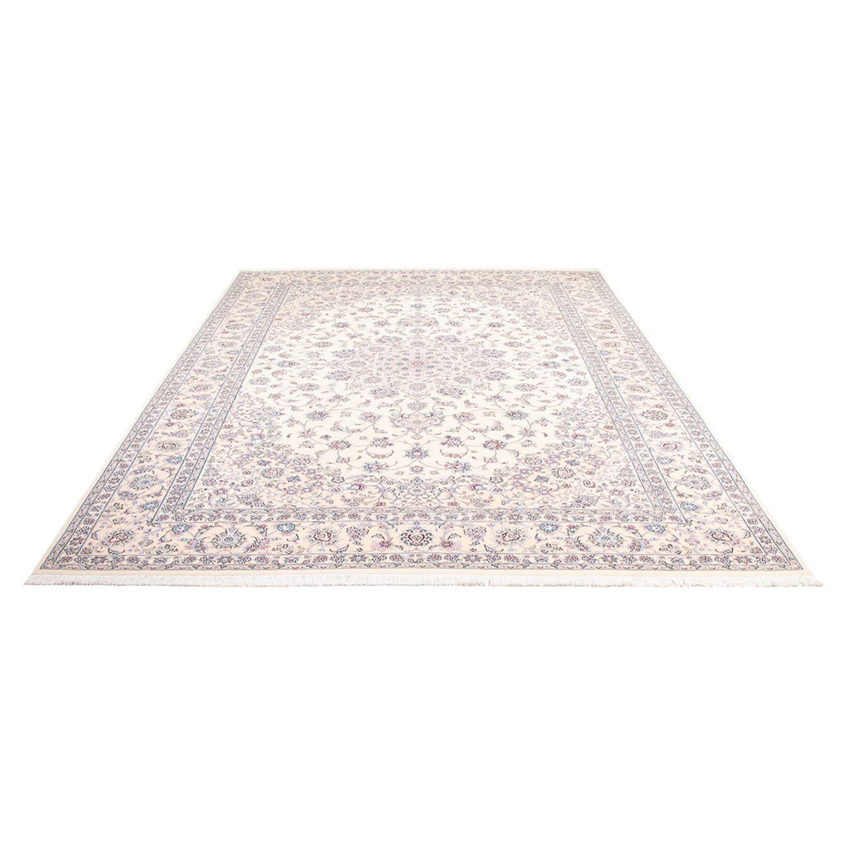 Persisk tæppe - Nain - Premium - 302 x 200 cm - creme