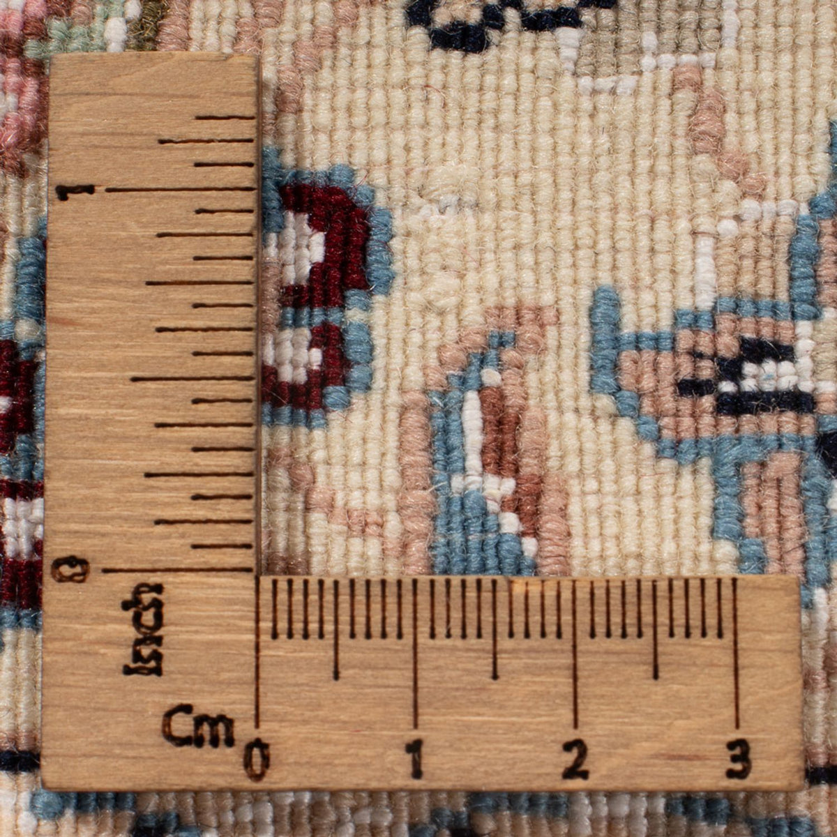 Persisk tæppe - Nain - Premium - 205 x 135 cm - creme