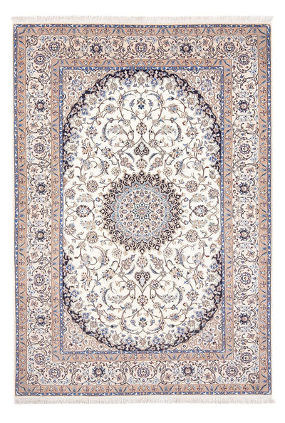 Nain - 6La Tæppe 152x235cm - Persisk tæppe - creme