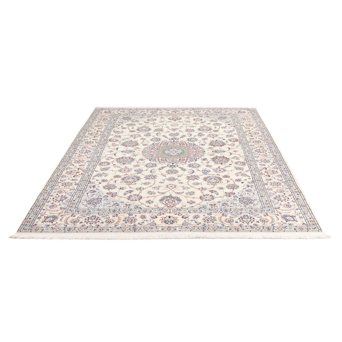 Persisk tæppe - Nain - Premium - 240 x 155 cm - creme