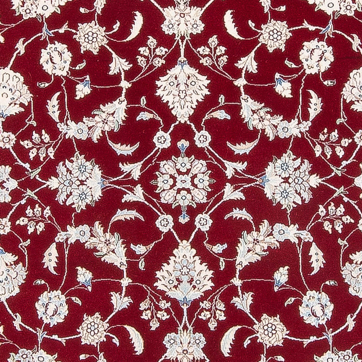 Persisk tæppe - Nain - Premium - 195 x 155 cm - rød