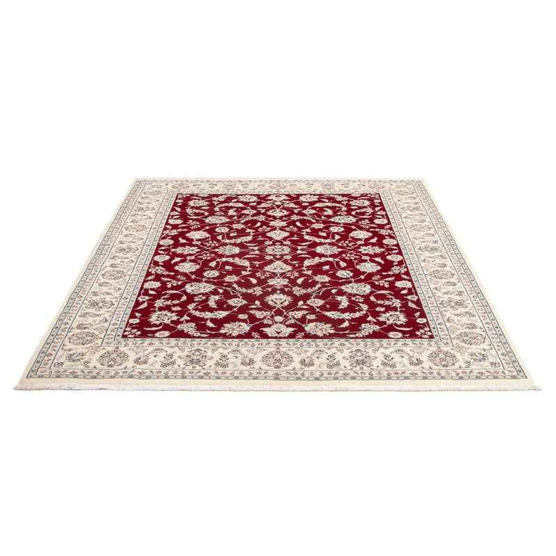 Persisk tæppe - Nain - Premium - 195 x 155 cm - rød