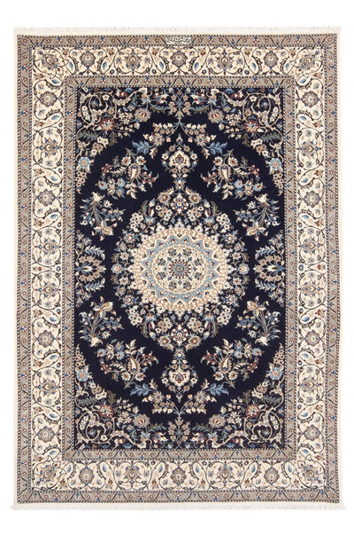 Nain - 6La Tæppe 135x205cm - Persisk tæppe - mørkeblå