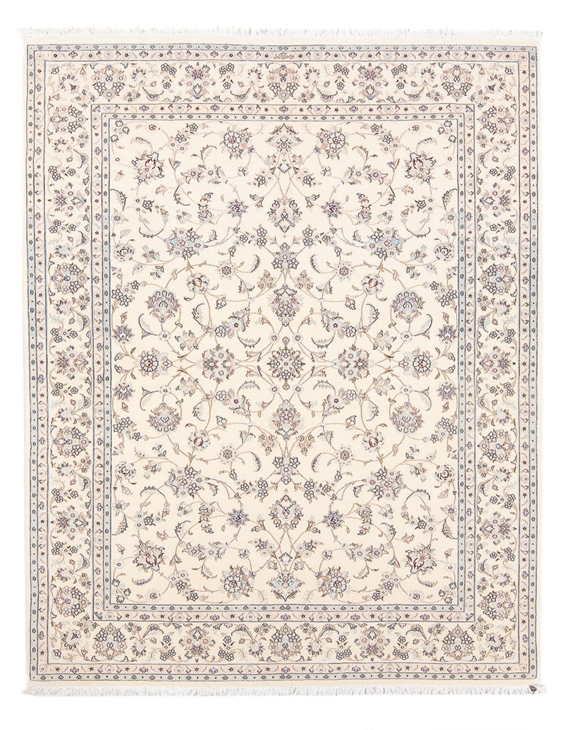 Persisk tæppe - Nain - Premium - 198 x 150 cm - creme