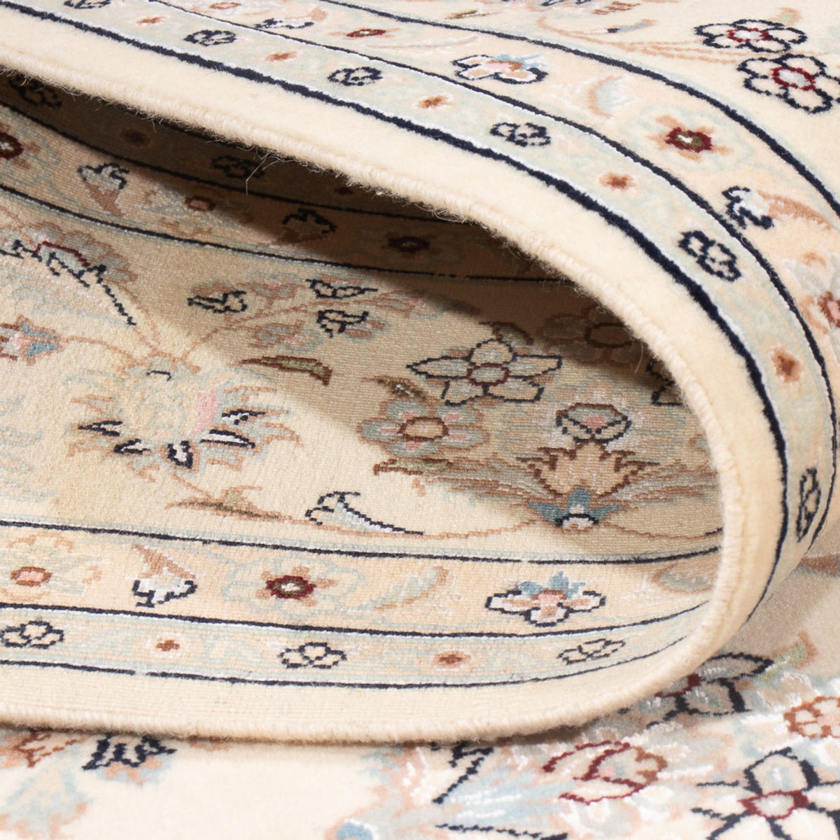 Persisk tæppe - Nain - Premium - 198 x 150 cm - creme