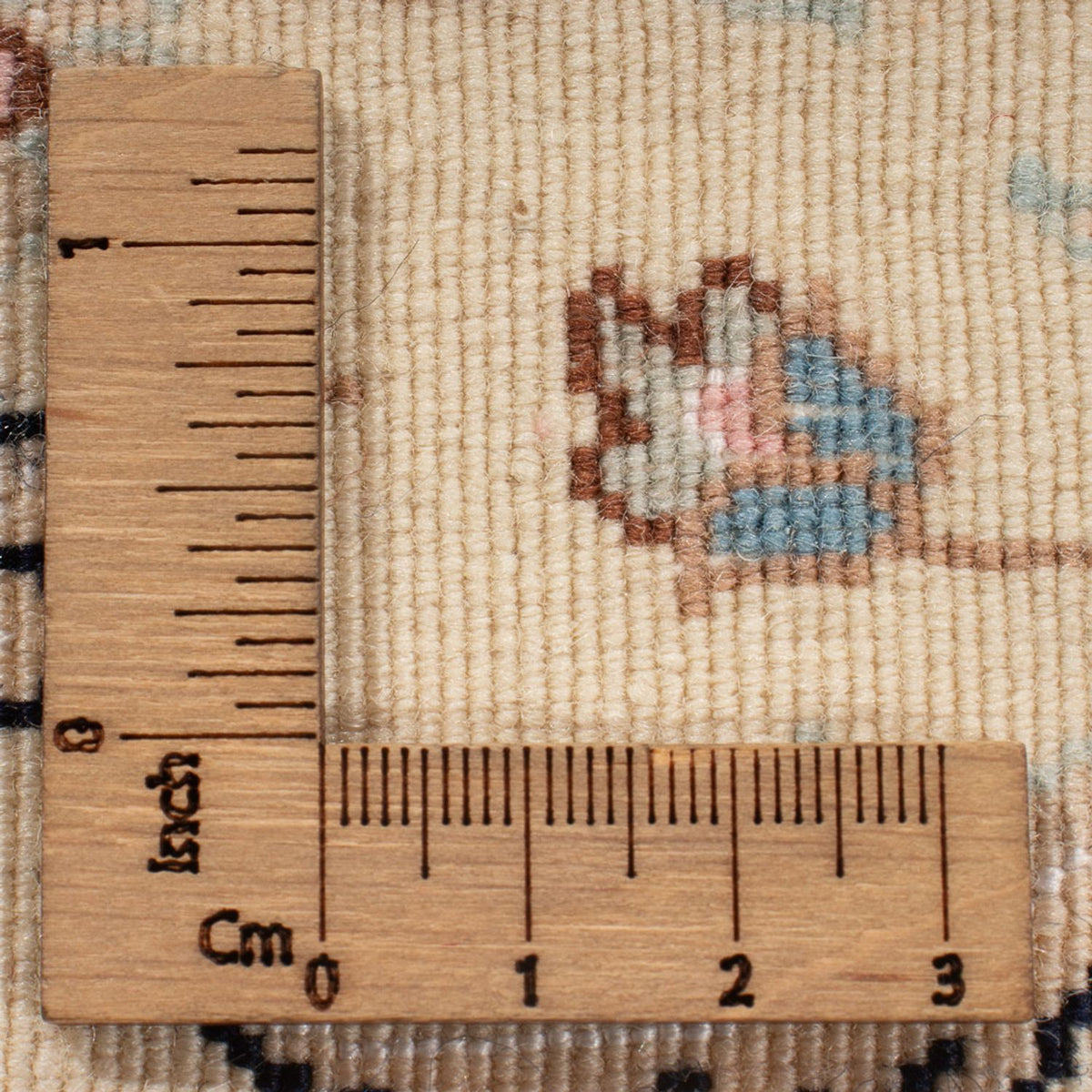 Persisk tæppe - Nain - Premium - 198 x 150 cm - creme