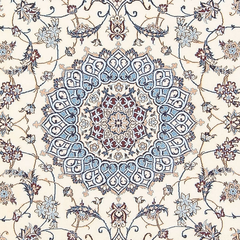 Persisk tæppe - Nain - Premium - 211 x 130 cm - creme