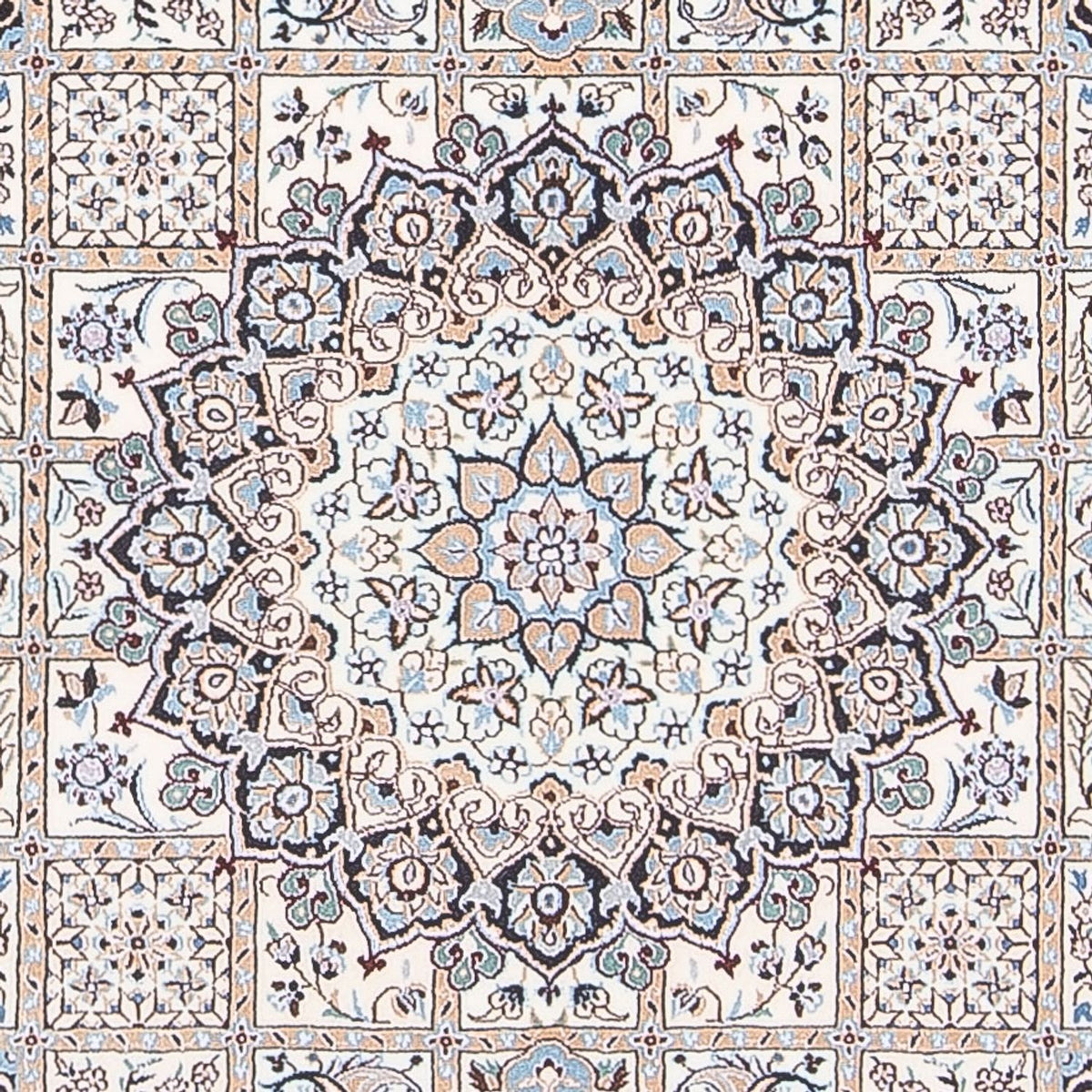 Persisk tæppe - Nain - Premium - 230 x 152 cm - creme