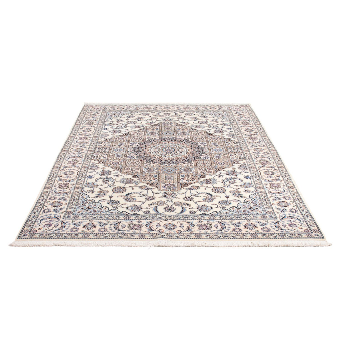Persisk tæppe - Nain - Premium - 230 x 152 cm - creme