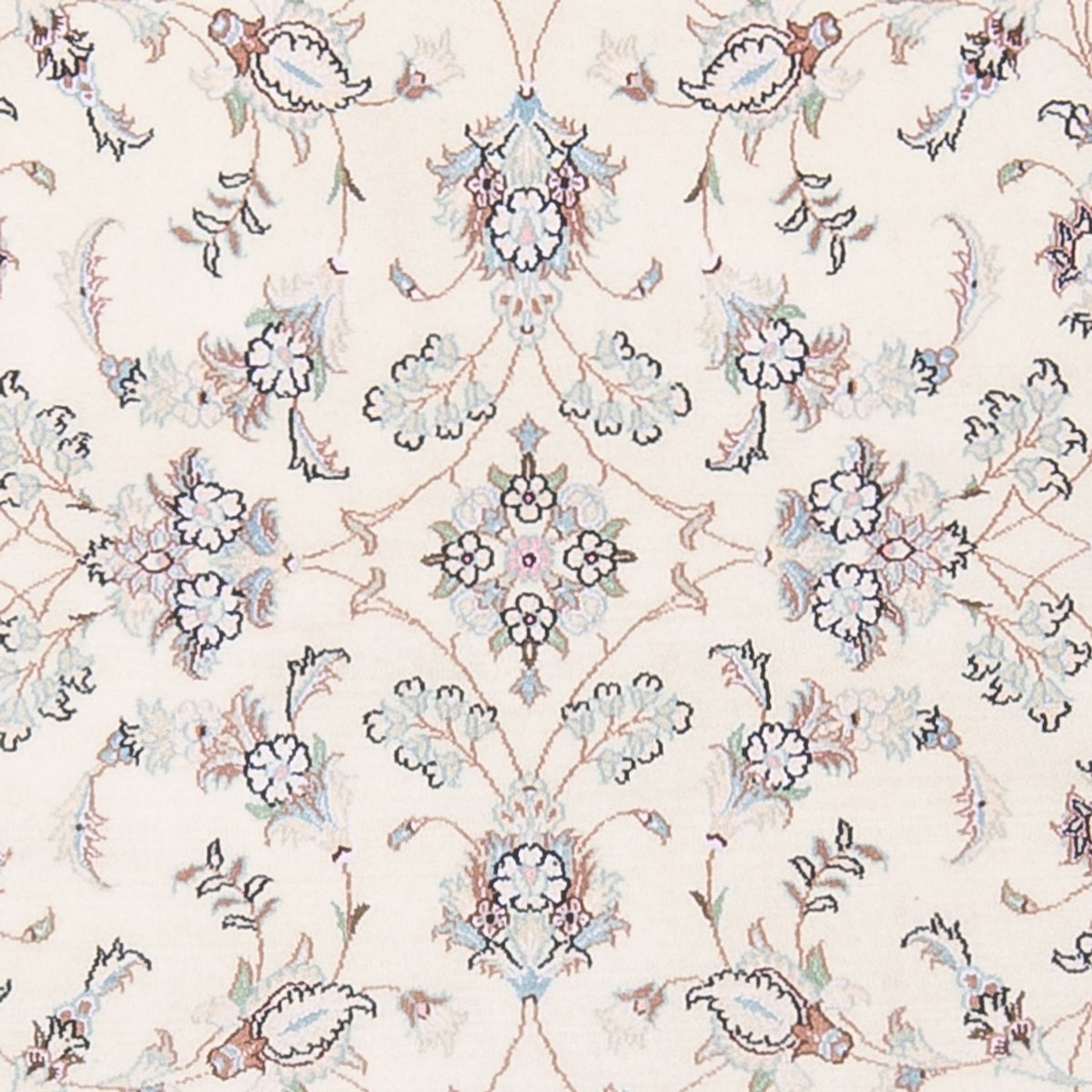 Persisk tæppe - Nain - Premium - 161 x 110 cm - creme