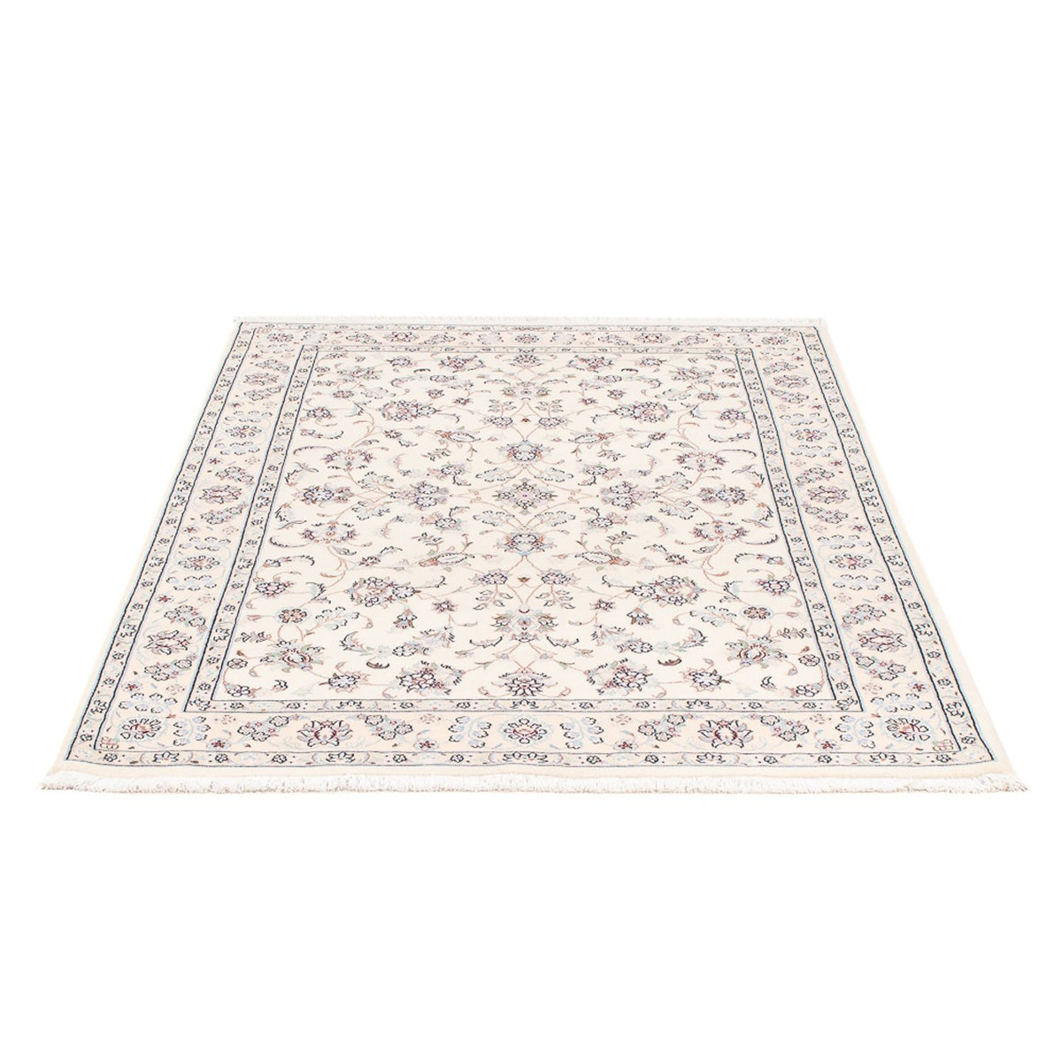 Persisk tæppe - Nain - Premium - 161 x 110 cm - creme
