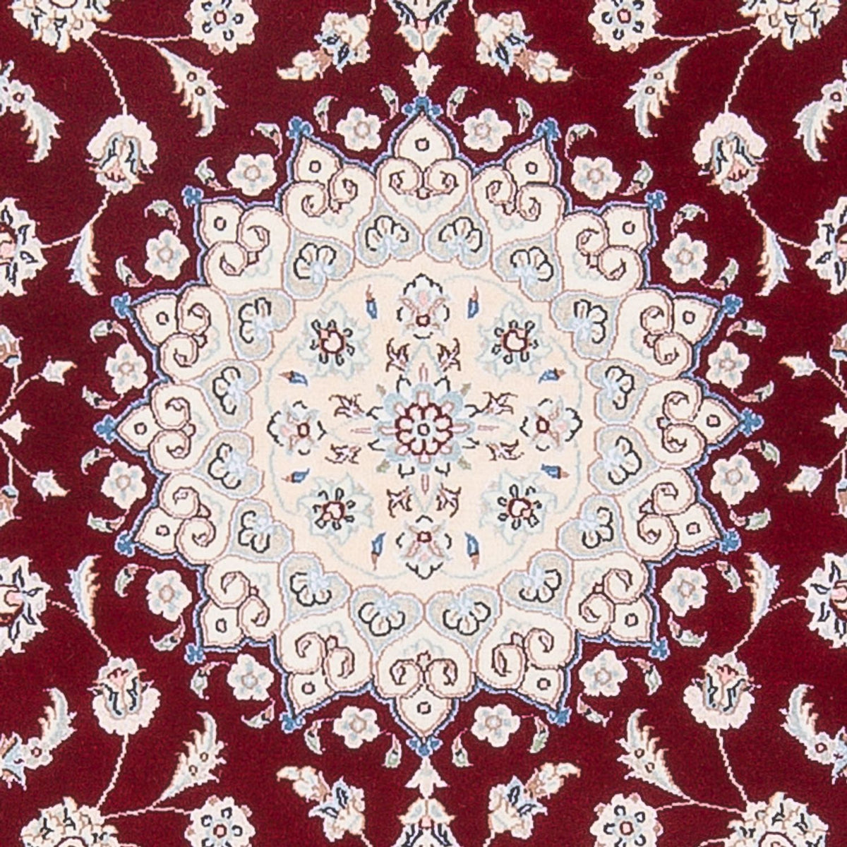 Persisk tæppe - Nain - Premium - 157 x 108 cm - rød