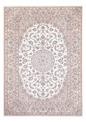 Persisk tæppe - Nain - Premium - 308 x 210 cm - creme
