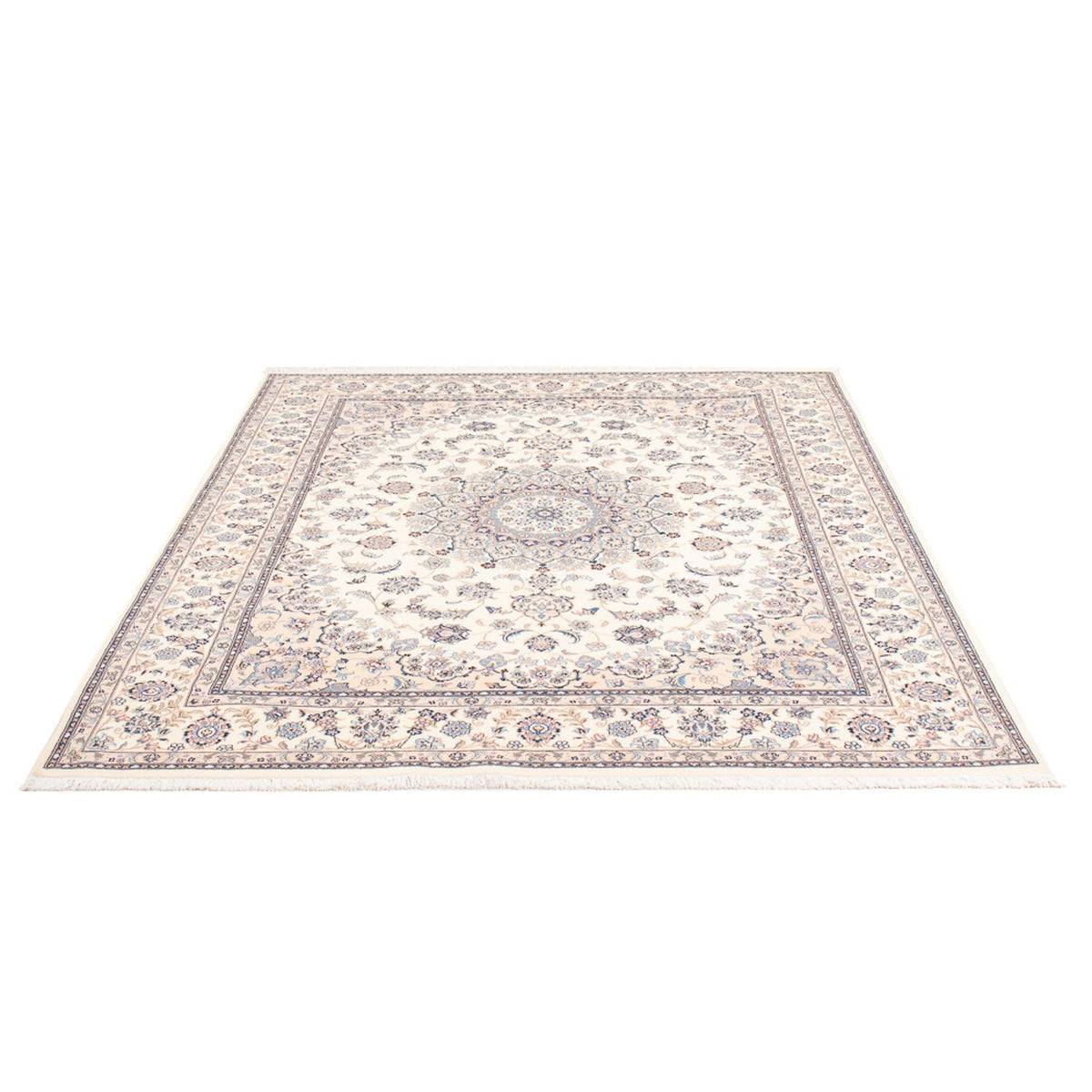 Persisk tæppe - Nain - Premium - 205 x 150 cm - creme