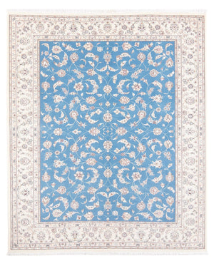 Persisk tæppe - Nain - Premium - 200 x 155 cm - blå