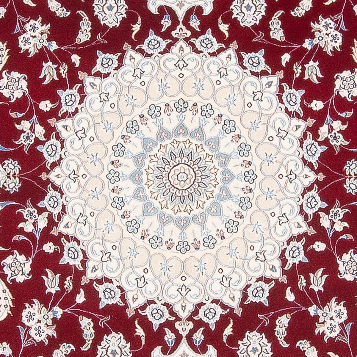 Persisk tæppe - Nain - Premium - 206 x 151 cm - rød