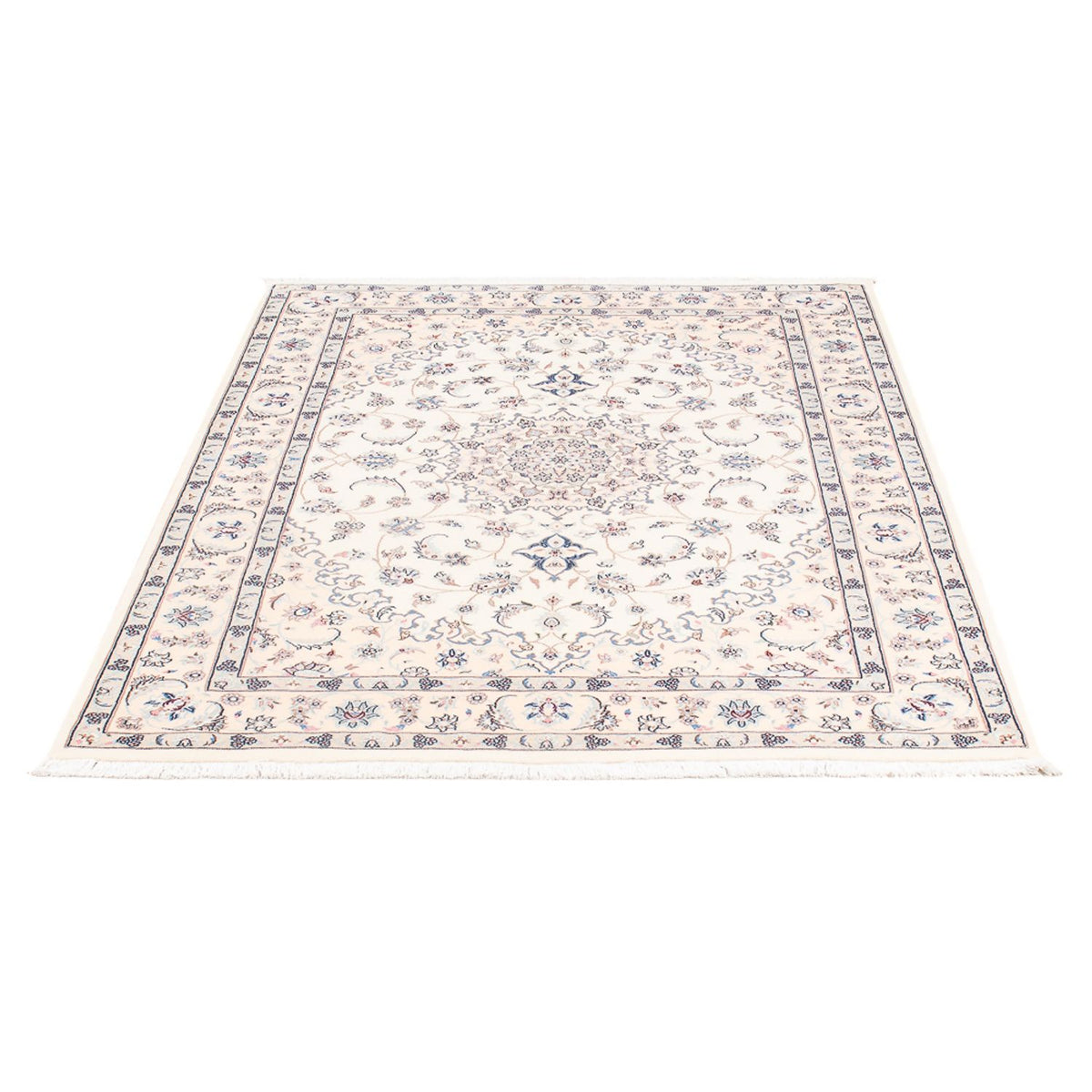 Persisk tæppe - Nain - Premium - 160 x 108 cm - creme