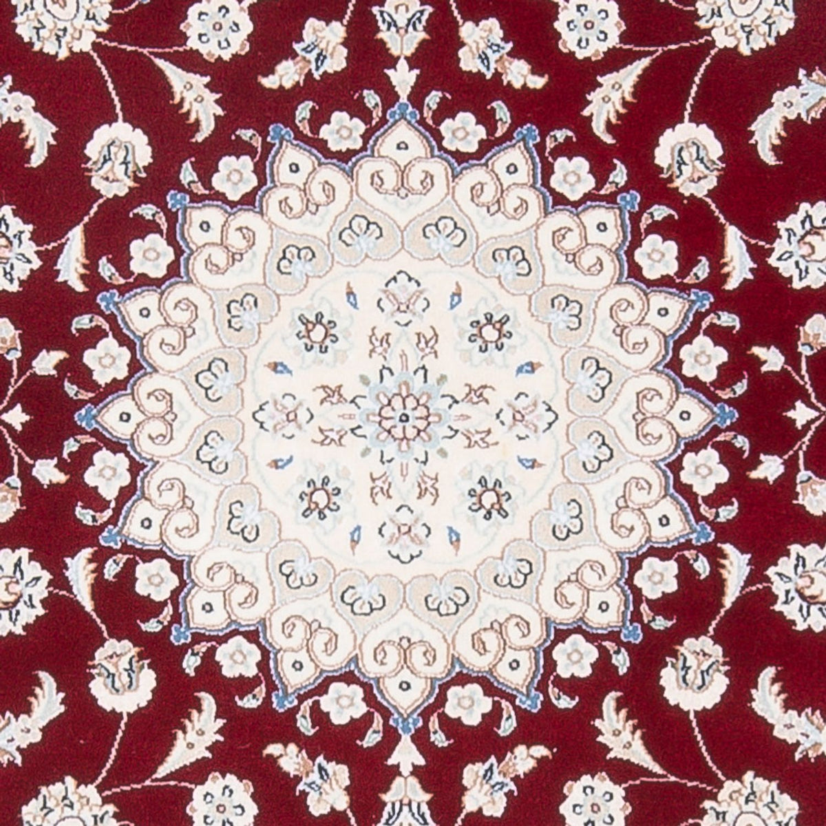 Persisk tæppe - Nain - Premium - 157 x 110 cm - rød