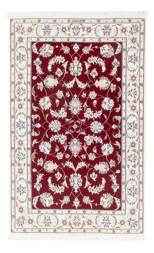 Persisk tæppe - Nain - Premium - 125 x 83 cm - rød