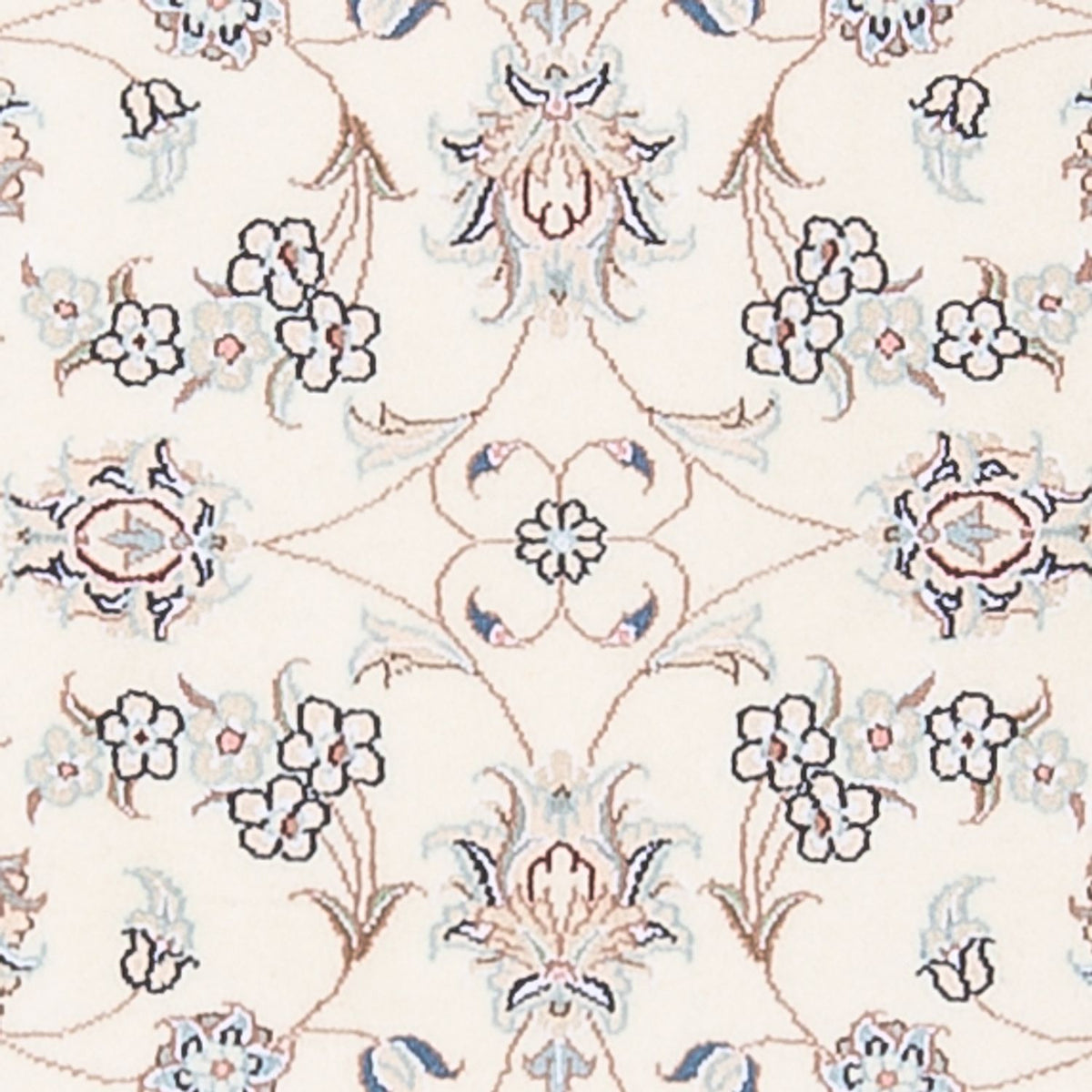 Persisk tæppe - Nain - Premium - 121 x 82 cm - creme