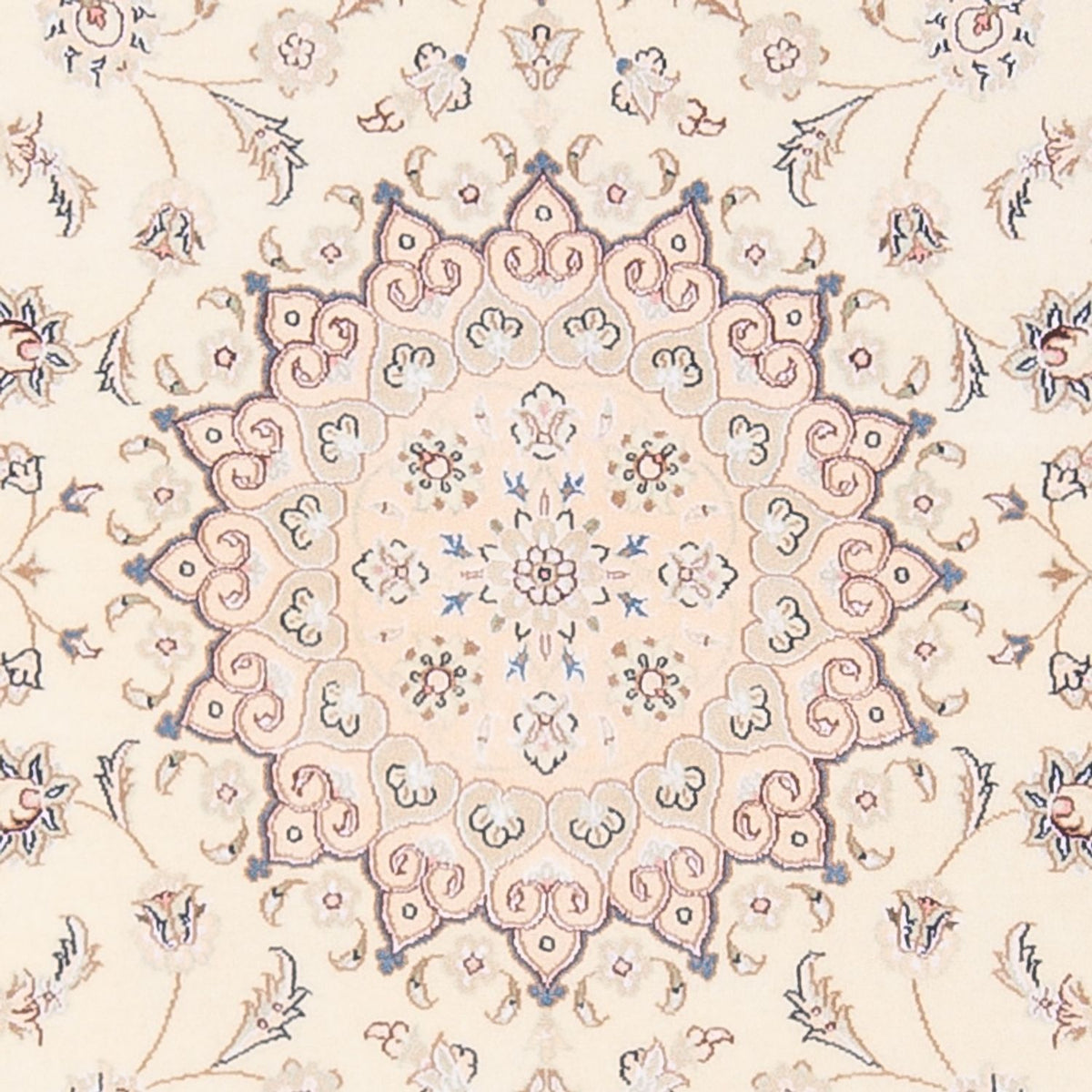 Persisk tæppe - Nain - Premium - 163 x 108 cm - creme