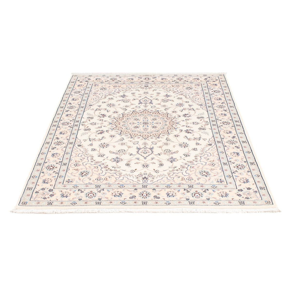 Persisk tæppe - Nain - Premium - 165 x 108 cm - creme