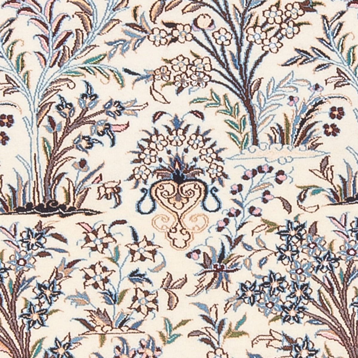Persisk tæppe - Nain - Premium - 153 x 104 cm - creme