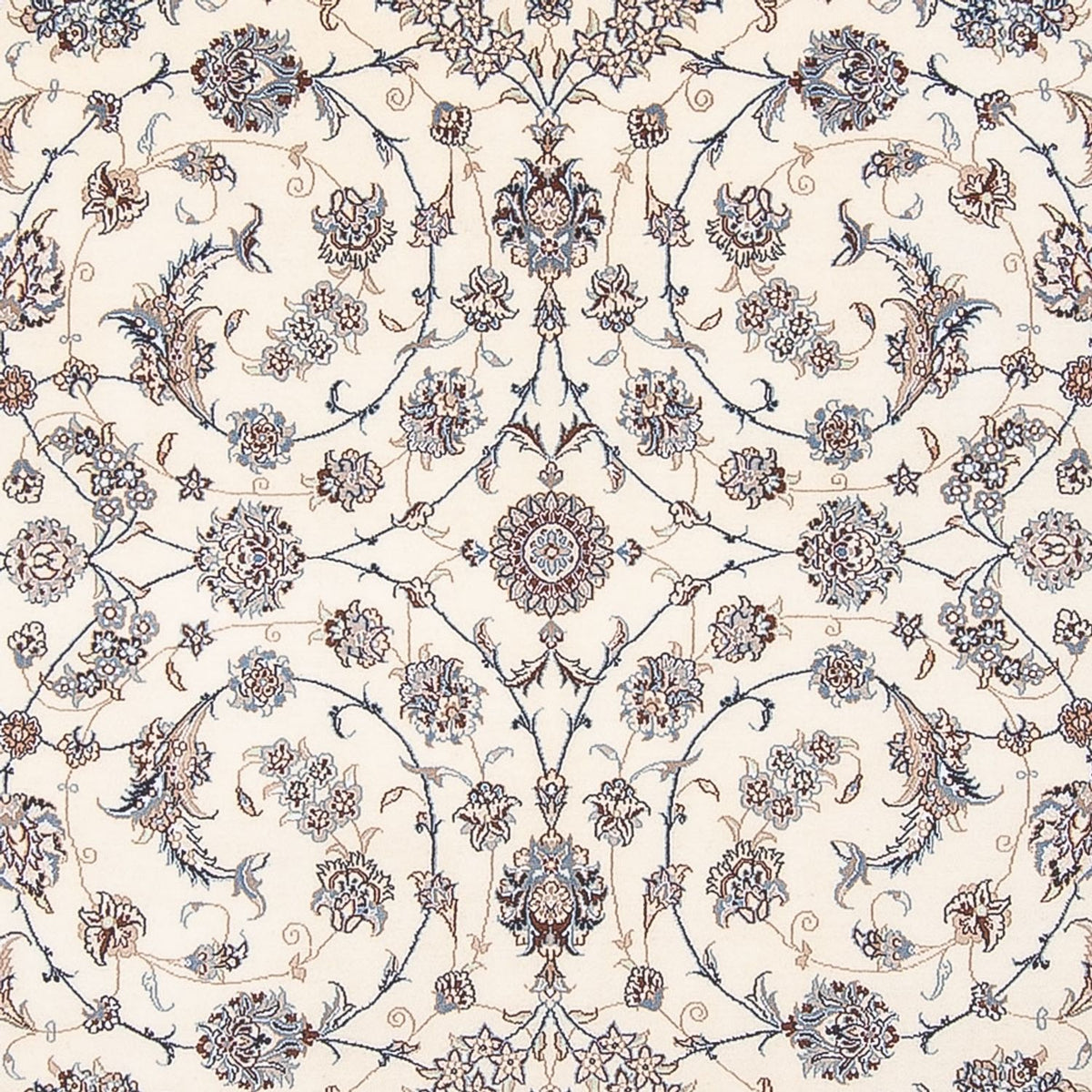 Persisk tæppe - Nain - 295 x 202 cm - creme