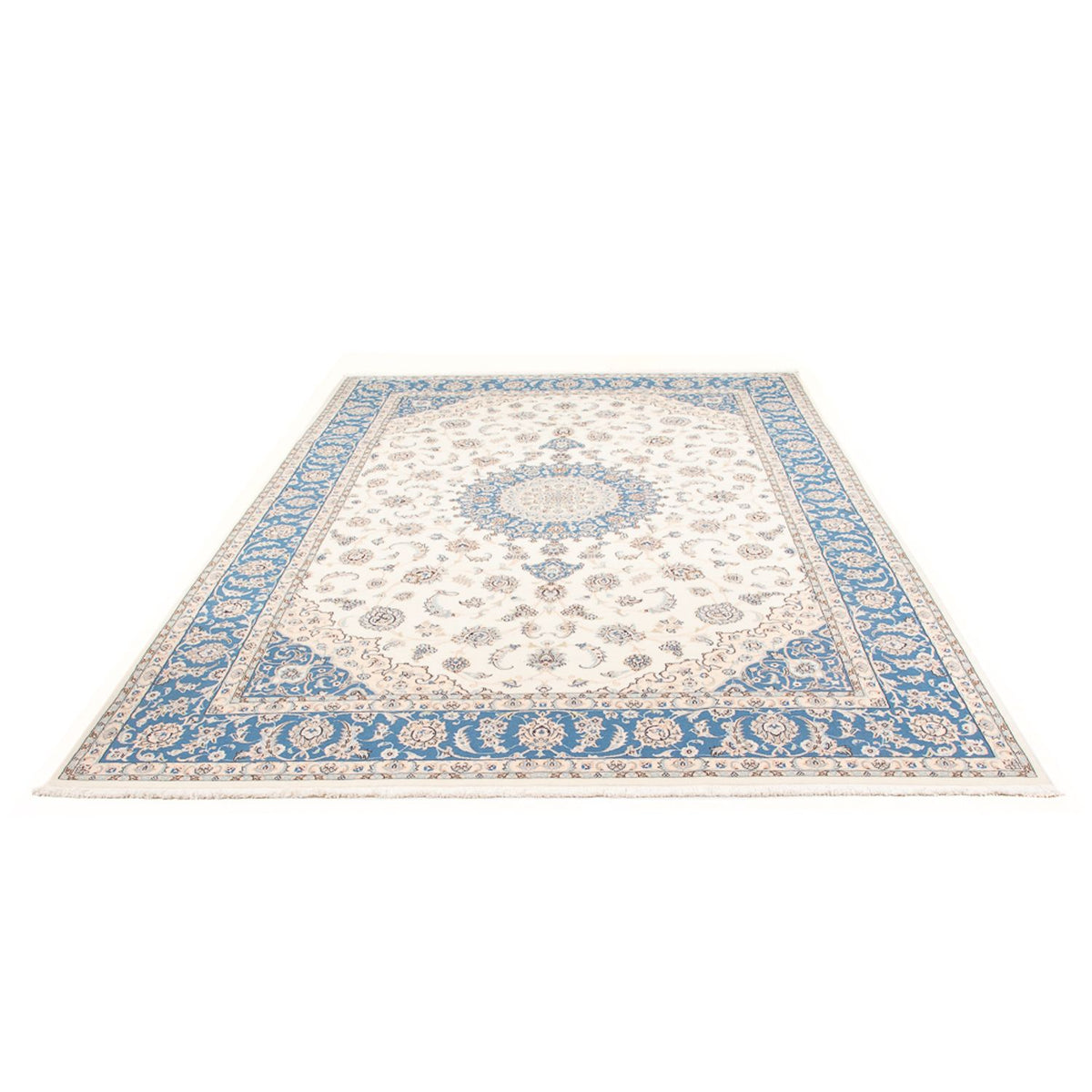 Persisk tæppe - Nain - Premium - 292 x 200 cm - creme