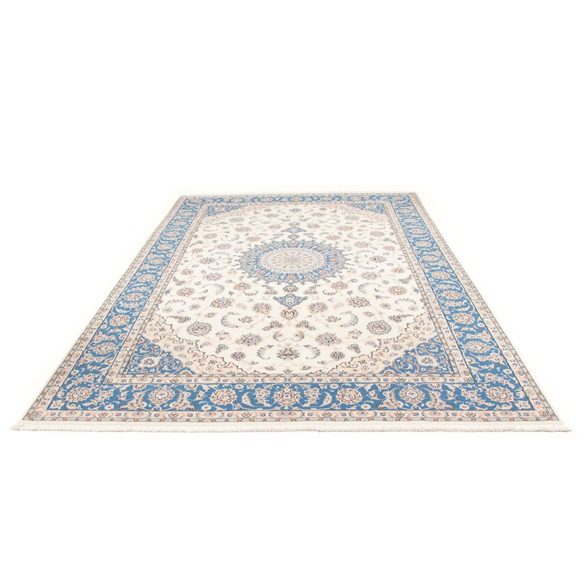 Persisk tæppe - Nain - Premium - 298 x 200 cm - creme