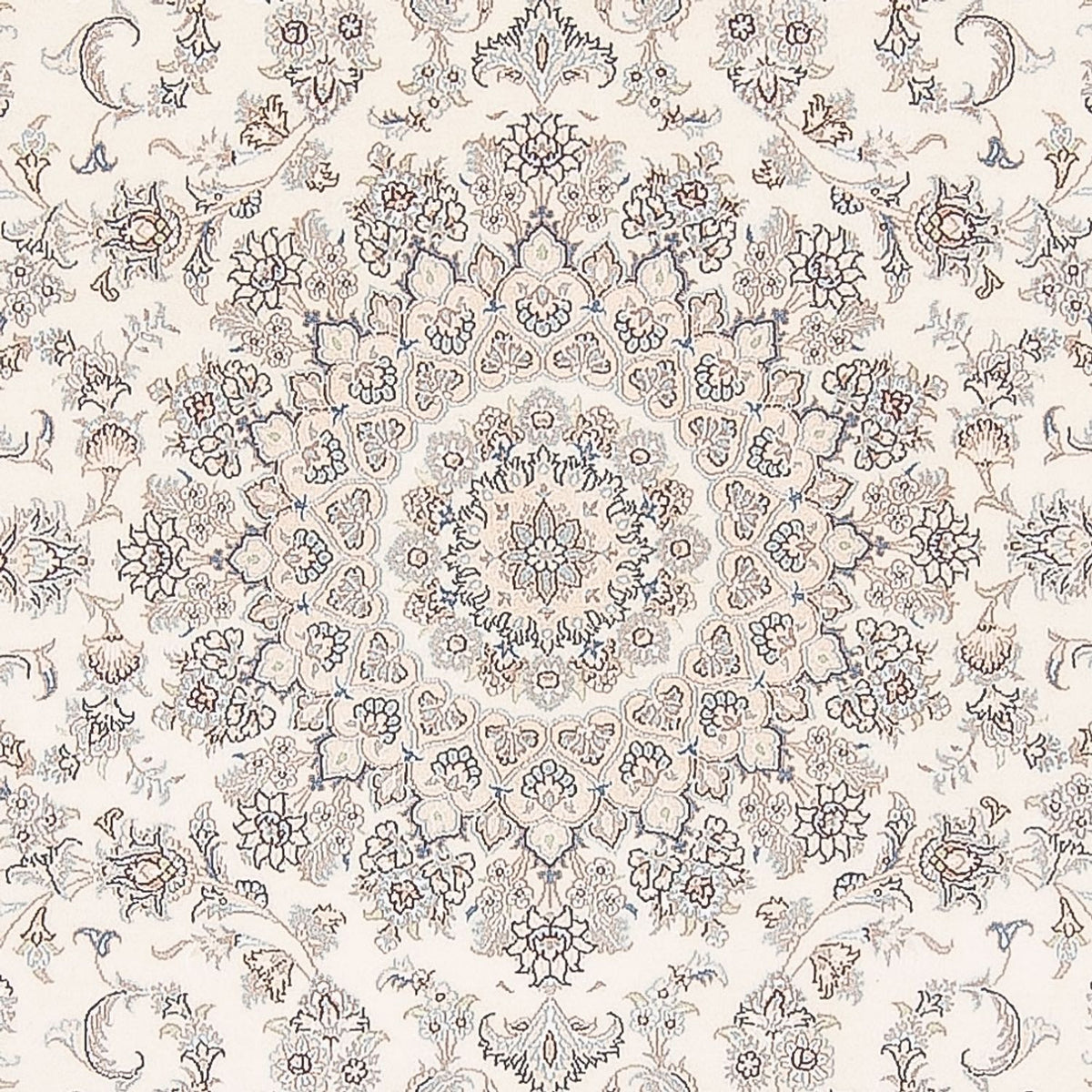 Persisk tæppe - Nain - Premium - 294 x 198 cm - creme