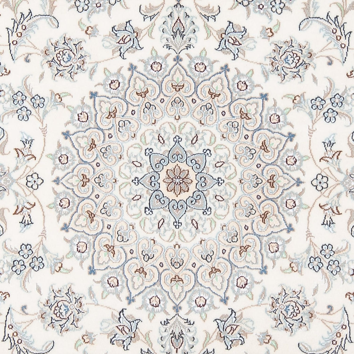 Persisk tæppe - Nain - Premium - 204 x 150 cm - creme