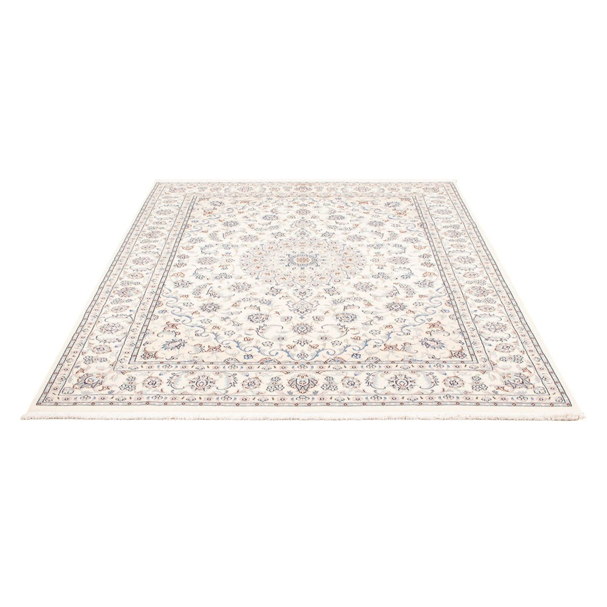 Persisk tæppe - Nain - Premium - 204 x 150 cm - creme