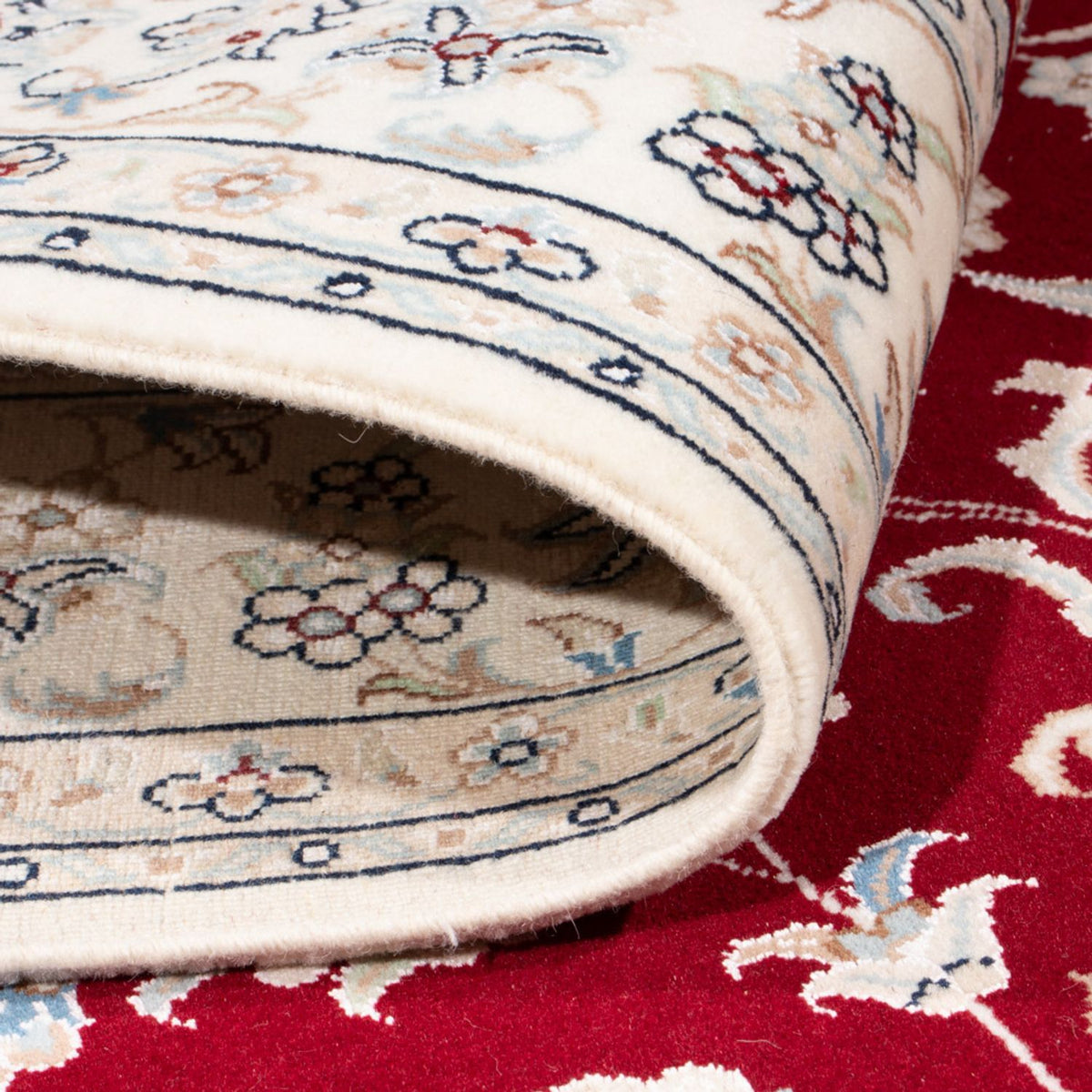 Persisk tæppe - Nain - Royal - 207 x 148 cm - rød