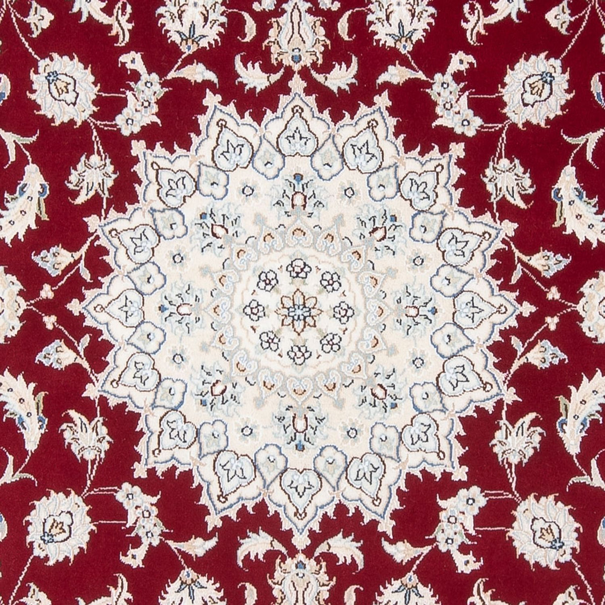 Persisk tæppe - Nain - Premium - 200 x 150 cm - rød