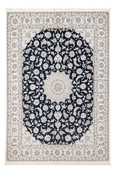 Nain - 6La Tæppe 147x203cm - Persisk tæppe - mørkeblå