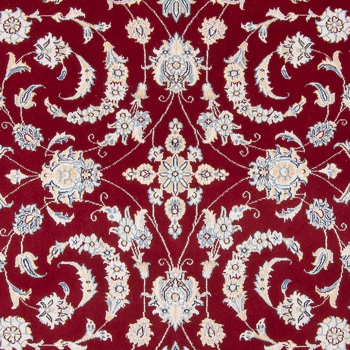 Persisk tæppe - Nain - Premium - 202 x 150 cm - rød