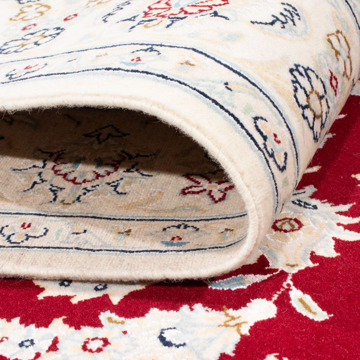 Persisk tæppe - Nain - Royal - 200 x 150 cm - rød