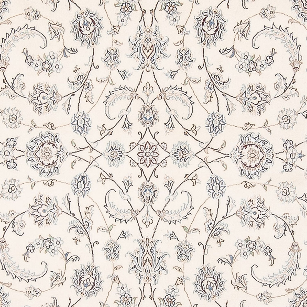 Persisk tæppe - Nain - Premium - 297 x 197 cm - creme