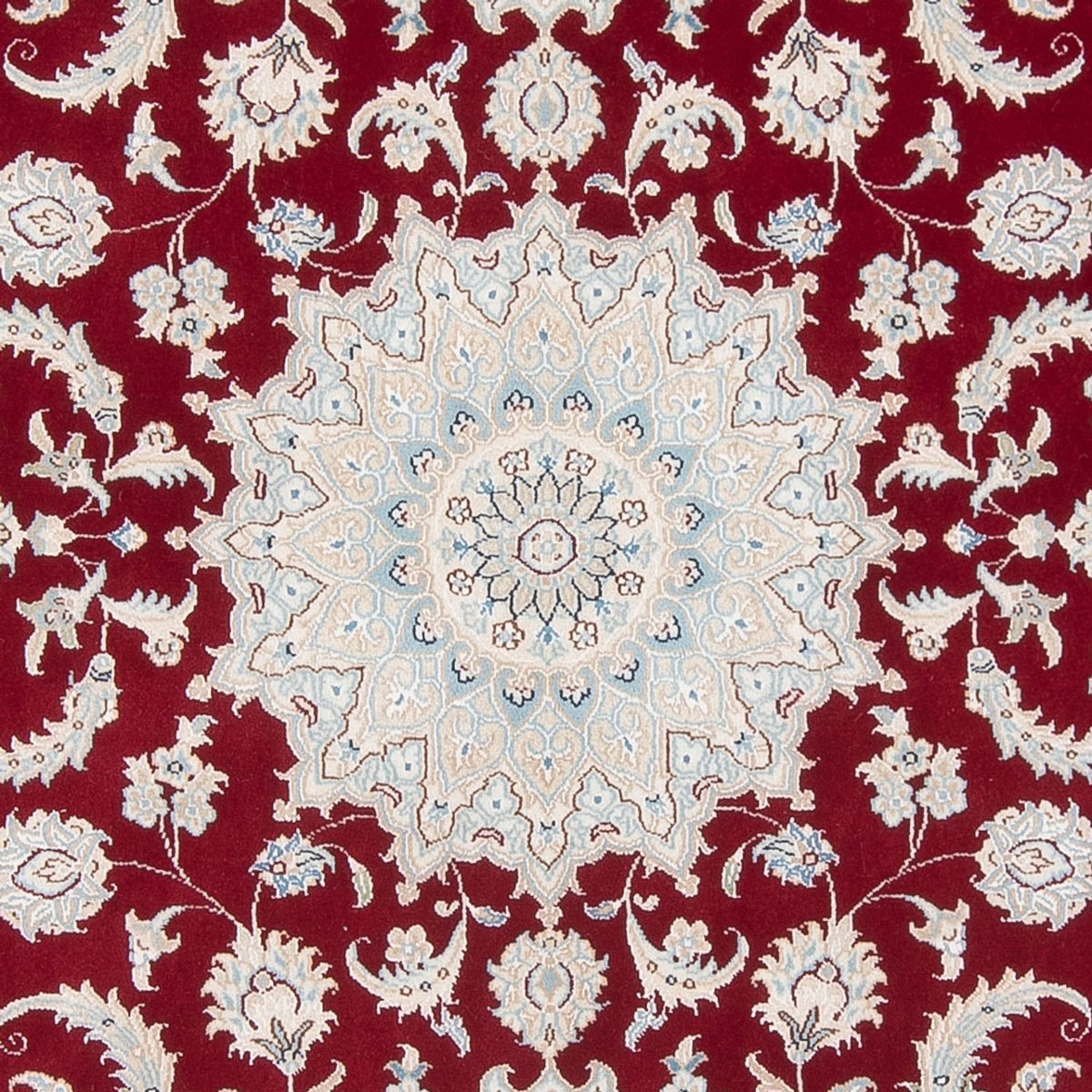 Persisk tæppe - Nain - Premium - 202 x 150 cm - rød