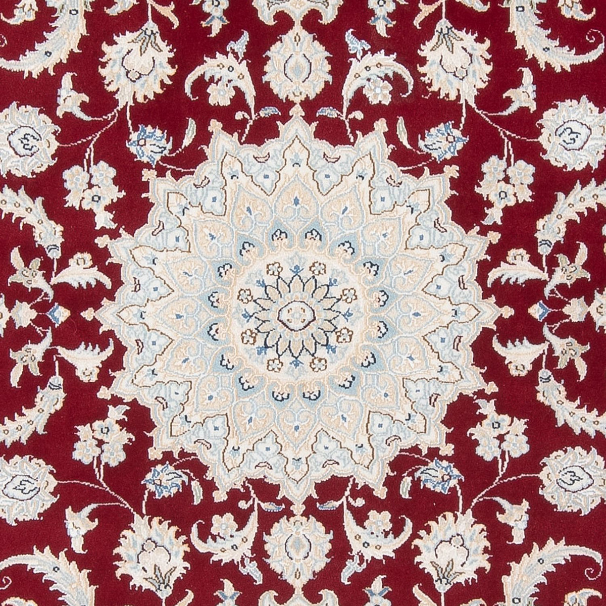 Persisk tæppe - Nain - Premium - 200 x 150 cm - rød