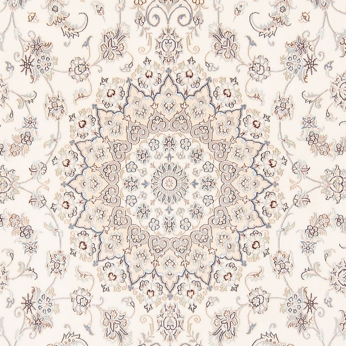 Persisk tæppe - Nain - Premium - 307 x 200 cm - creme