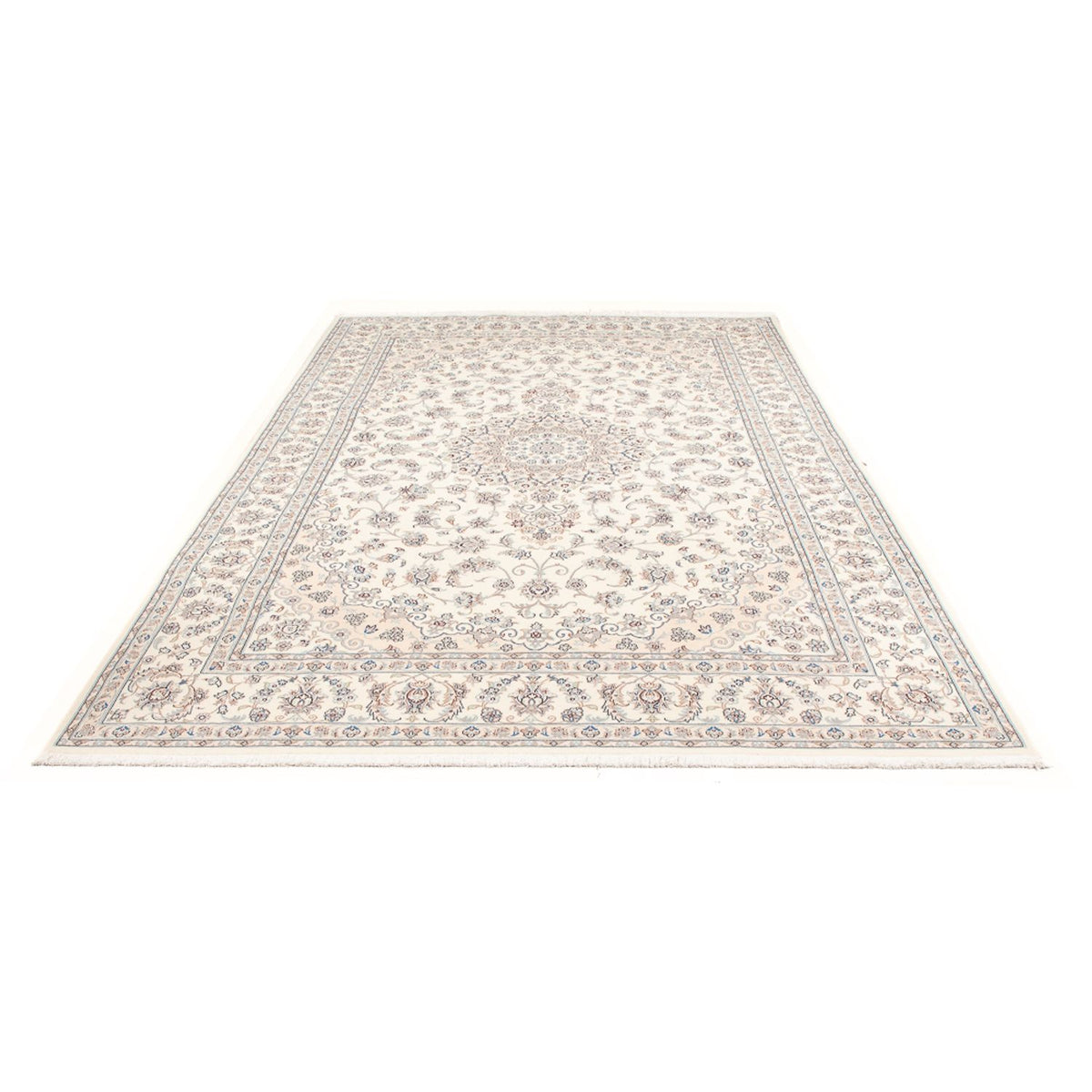 Persisk tæppe - Nain - Premium - 307 x 200 cm - creme