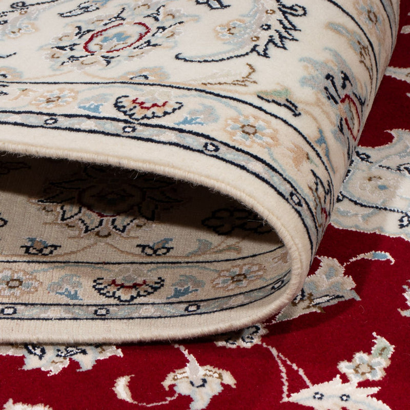 Persisk tæppe - Nain - 237 x 168 cm - rød