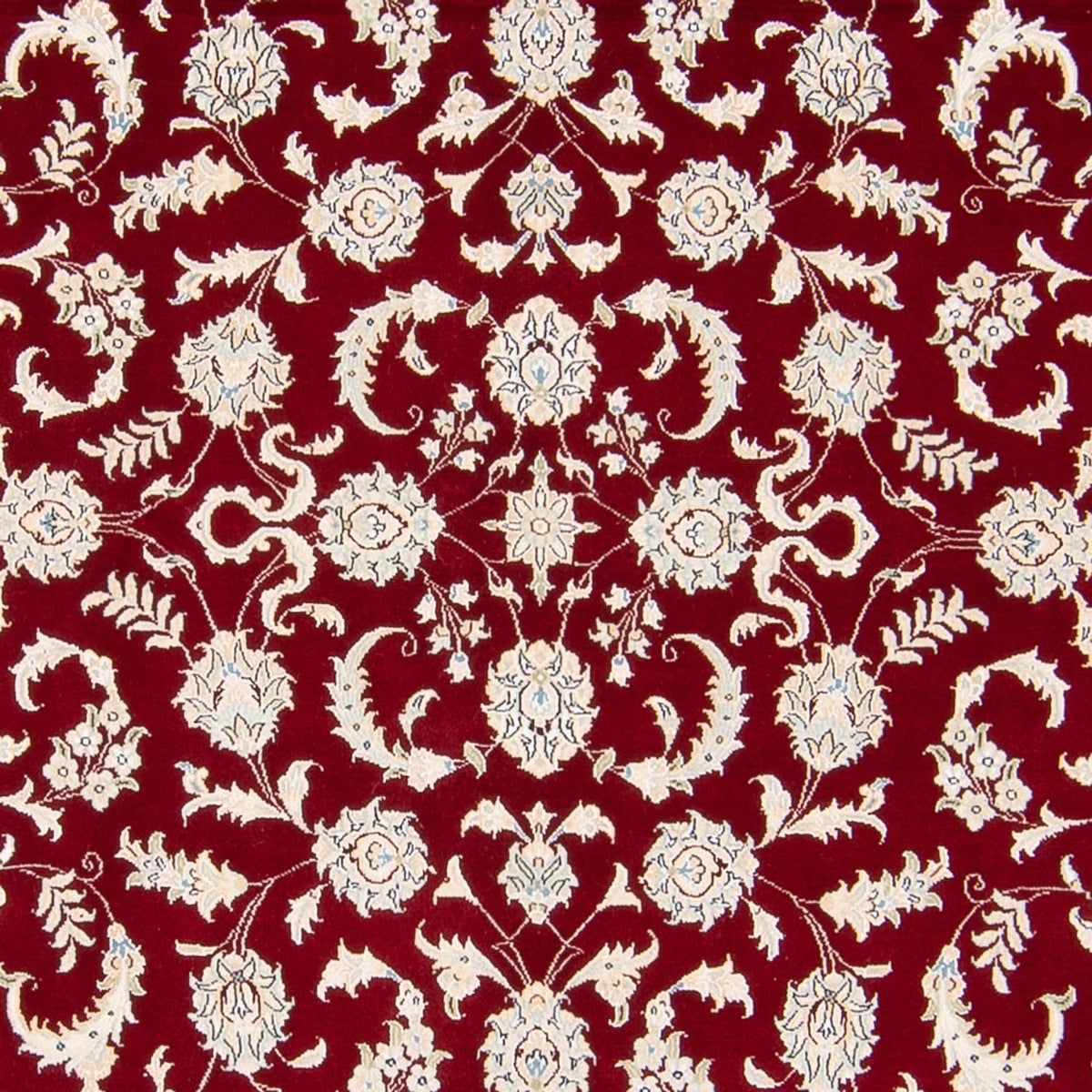 Persisk tæppe - Nain - 234 x 167 cm - rød
